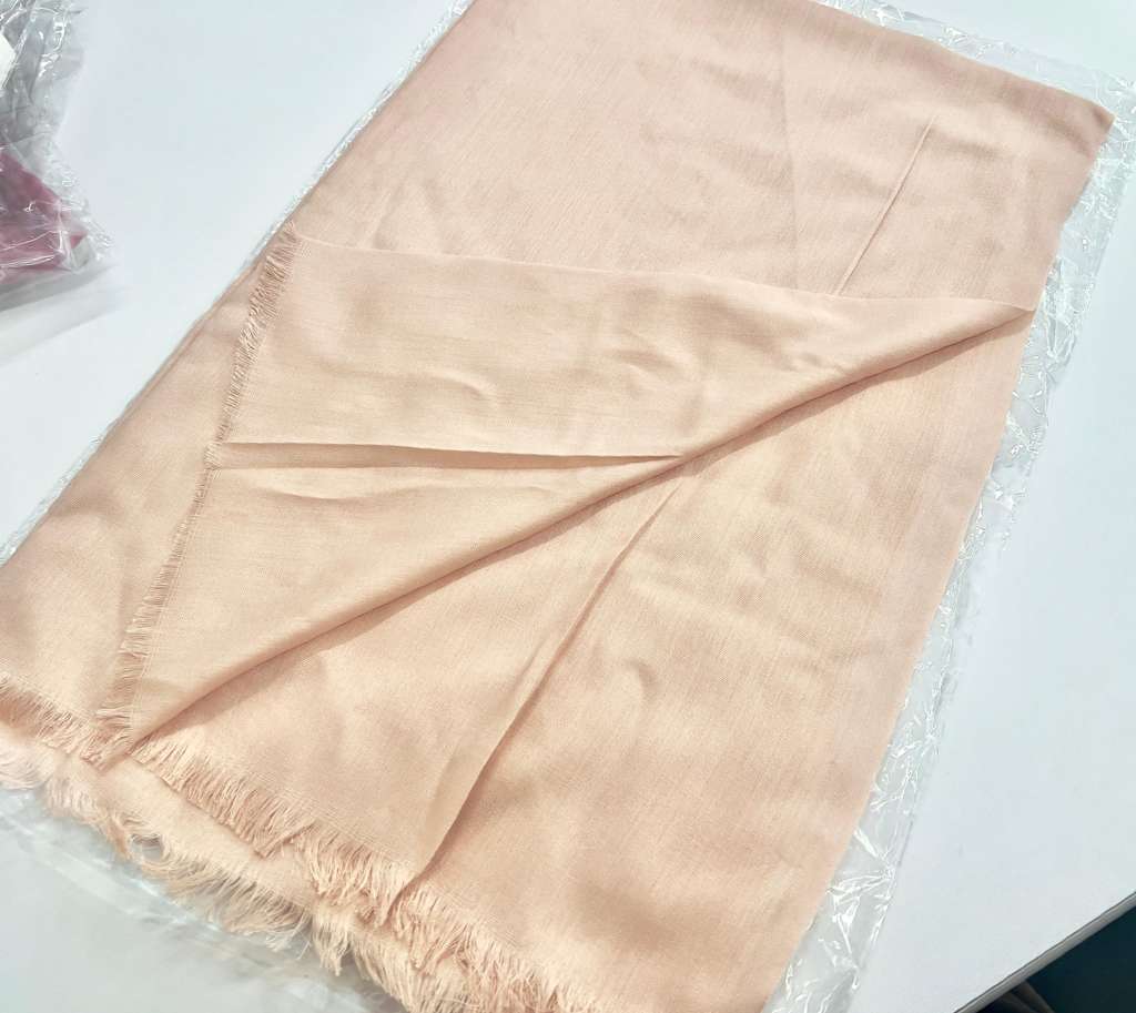 Pink Satin Hijab
